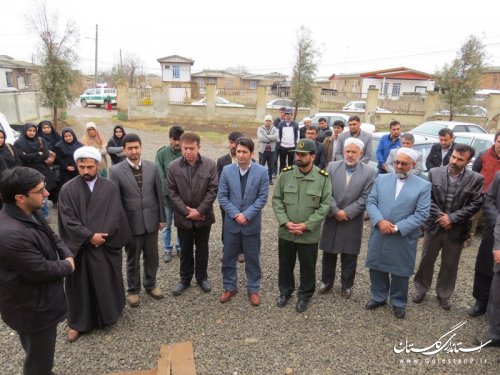 افتتاح 4 خانه بهداشت روستایی در بخش مرکزی آق قلا