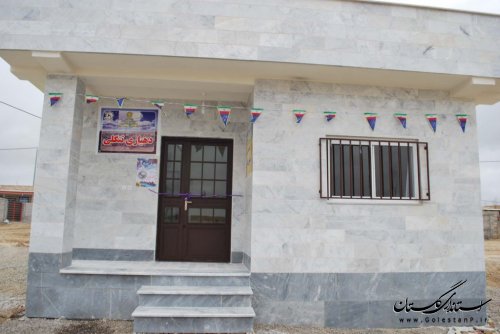 ساختمان دهیاری روستای مرزی تنگلی افتتاح شد