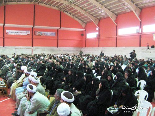 افتتاح متمرکز پروژهای عمرانی و تولیدی شهرستان آزادشهر با  حضور استاندار گلستان