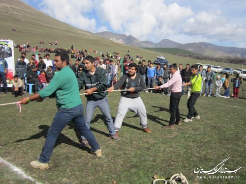 همایش بزرگ پیاده روی خانوادگی در روستای آق قمیش برگزارشد