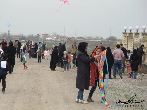 جشن بادبادک ها در علی آباد کتول برگزار شد