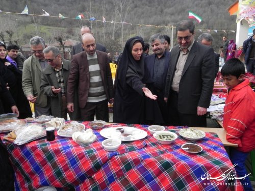 افتتاح مدرسه 3 کلاسه روستای معرکه محله مینودشت با حضور فرماندار