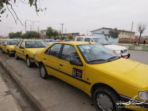 دومین شرکت مسافربری سواری عمومی شهرستان آق قلا افتتاح شد