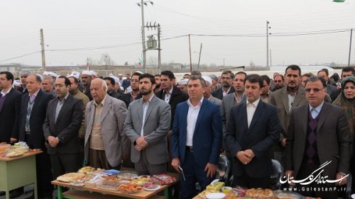 مدرسه خیّر ساز در روستای کریم ایشان گمیشان افتتاح شد