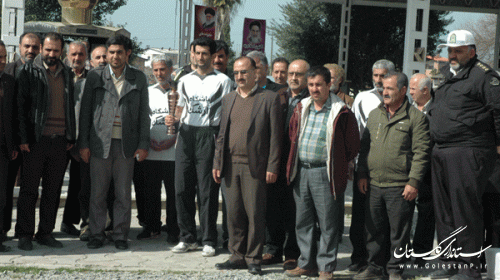 مشعل المپیاد فرهنگی، ورزشی کارگران کشور در گلستان حمل شد