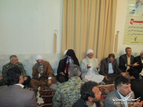 یادواره شهدای اهل سنت نگین شهر برگزار شد