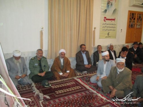 یادواره شهدای اهل سنت نگین شهر برگزار شد
