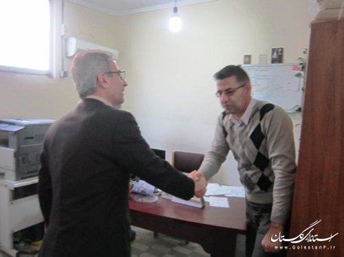 بازدید سرزده فرماندار کردکوی از ادارات شهرستان