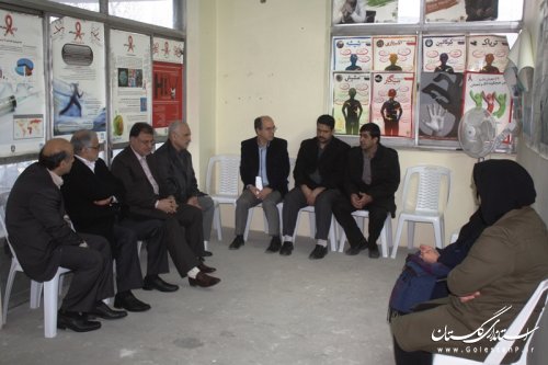 بازدید قائم مقام ستاد مبارزه با مواد مخدر کشور از مراکز ترک اعتیاد بانوان گرگان