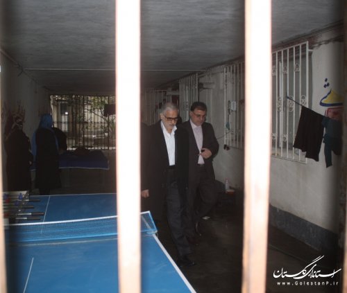 بازدید قائم مقام ستاد مبارزه با مواد مخدر کشور از مراکز ترک اعتیاد بانوان گرگان