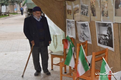 با حضور مسئولین استانی و شهرستانی یادواره شهدای توران فارس برگزار شد.