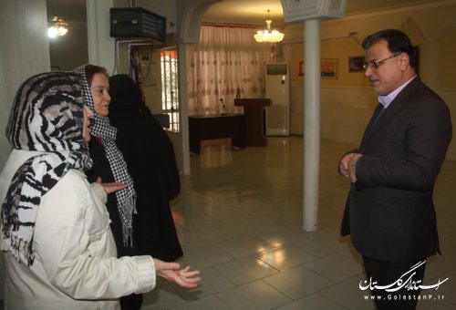 بازدید معاون استاندار از مؤسسه خیریه سالمندی جهاندیدگان گرگان