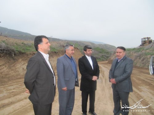 بازدید فرماندار کلاله از مناطق روستایی شرق شهرستان