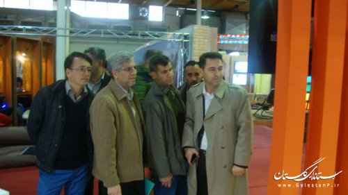 دیدار مدیران عامل دهیاری استان از چهارمین نمایشگاه روستایی کشور