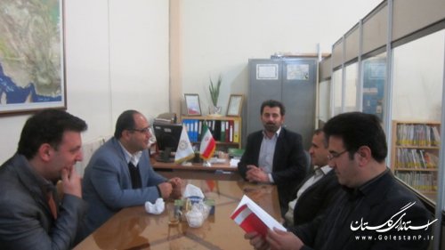 بازدید فرماندارعلی آباد کتول ازادرات شهرستان