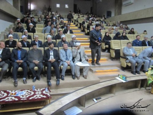 جشنواره خیرین مدرسه ساز در شهرستان گمیشان برگزار شد