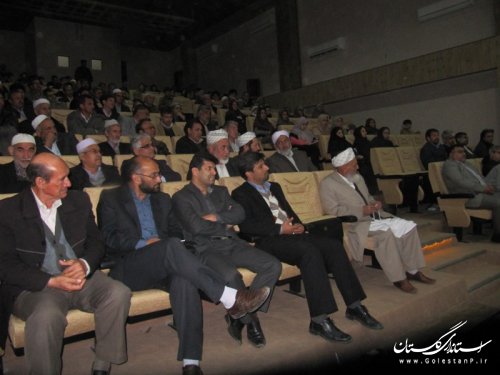 جشنواره خیرین مدرسه ساز در شهرستان گمیشان برگزار شد