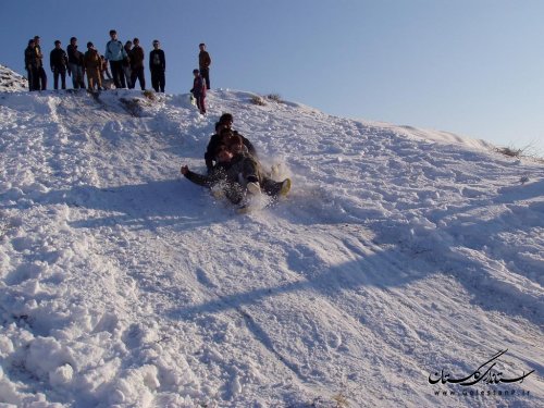 برف روستای گوگ دره را سفیدپوش کرد