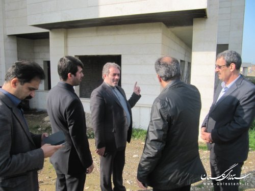 نشست فرماندار کلاله با قائم مقام دانشگاه علوم پزشکی استان 