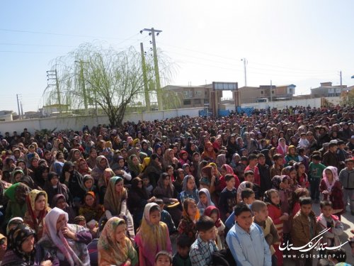 برگزاری پیاده روی همگانی در روستای صحنه سفلی به مناسبت هفته احسان و نیکوکاری