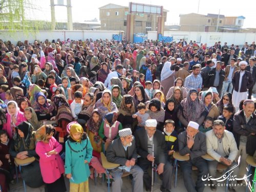 برگزاری پیاده روی همگانی در روستای صحنه سفلی به مناسبت هفته احسان و نیکوکاری