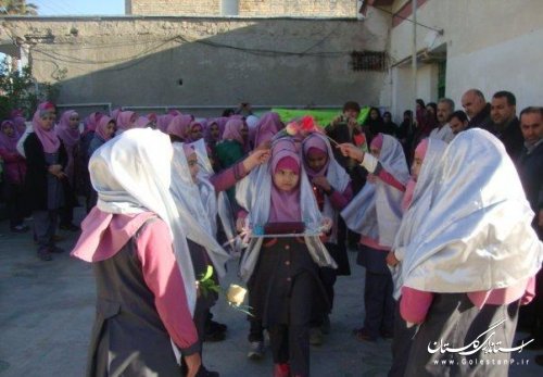 زنگ ایثار و شهادت در مدارس بندرترکمن نواخته شد