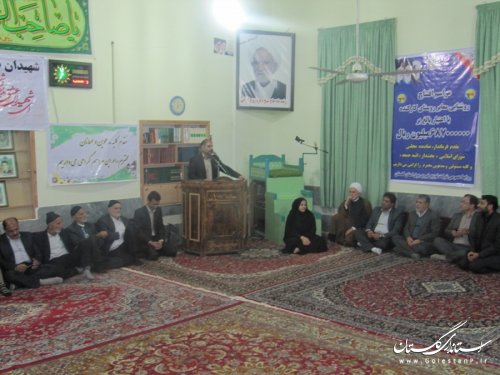 پروژه روشنایی معابر ورودی روستای کارکنده به بهره برداری رسید