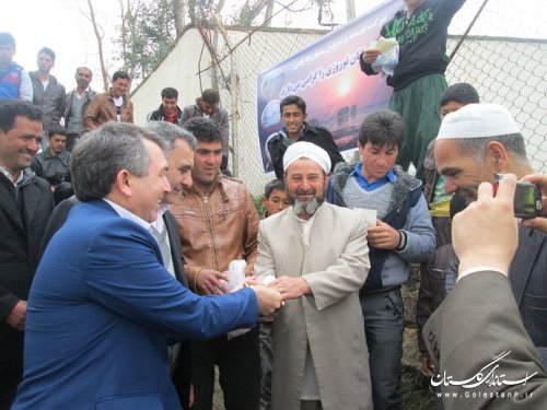 فرماندار گمیشان در مسابقه ماهیگیری با قلاب روستای چارقلی شرکت کرد