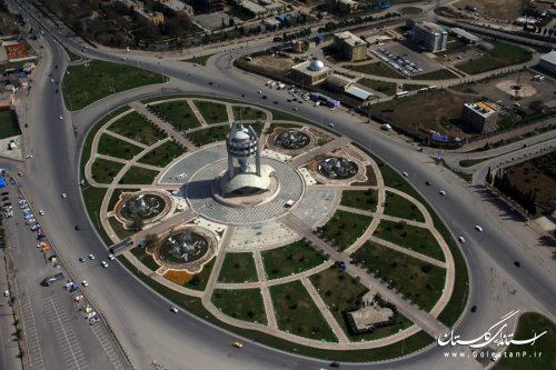 بازدید هوایی فرماندار مرکز استان از حوزه استحفاظی شهرستان