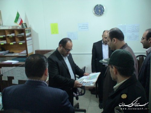بازدید فرماندارعلی آباد کتول از ستادهای اسکان و کمپ های مسافرین نوروزی