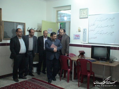 بازدید فرماندارعلی آباد کتول از ستادهای اسکان و کمپ های مسافرین نوروزی