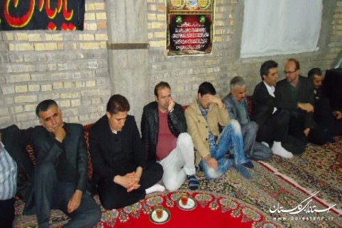 مراسم سوگواری شام غریبان بانو حضرت فاطمه زهرا (س)  درعلی آباد کتول