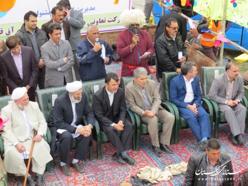 برگزاری کشتی سنتی "گورش" در اولین روز از جشنواره فرهنگ اقوام شهرستان آق قلا