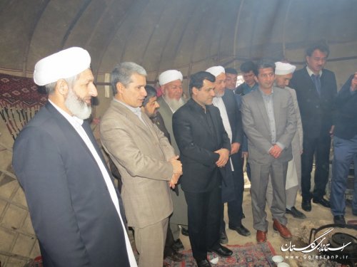 برگزاری کشتی سنتی "گورش" در اولین روز از جشنواره فرهنگ اقوام شهرستان آق قلا