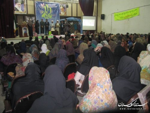 جشن بزرگ میلاد کوثر در شهرستان گمیشان برگزار گردید