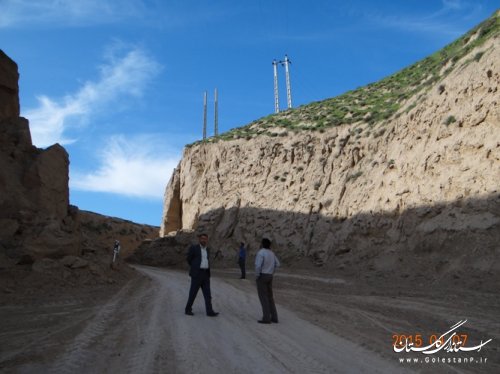 بازدید فرماندار از روستاهای بخش گلیداغ