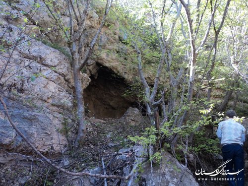 بازدید از کهن ترین زیستگاه بشر در شمال کشور در شهرستان گالیکش 