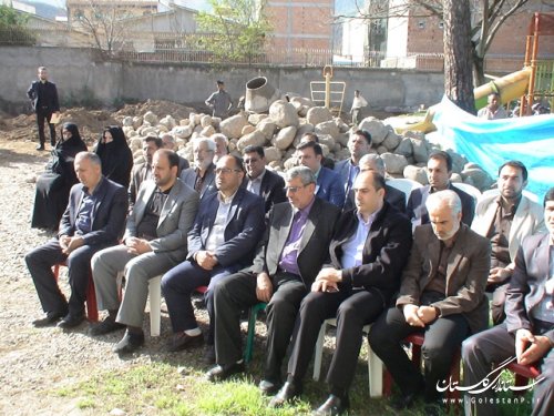 عملیات اجرایی احداث کانون پرورش فکری کودکان و نوجوانان در علی آباد کتول آغاز شد