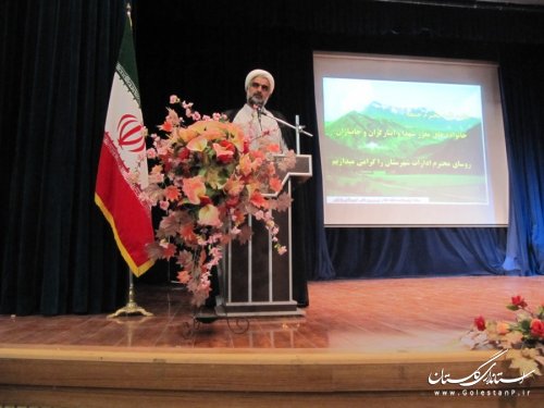 جشن میلاد بانوی آب و آیینه در رامیان برگزار شد