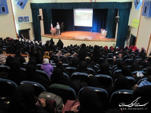 جشن میلاد بانوی آب و آیینه در رامیان برگزار شد