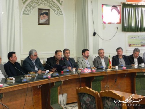 مراسم تودیع و معارفه بخشدار مرکزی مینودشت