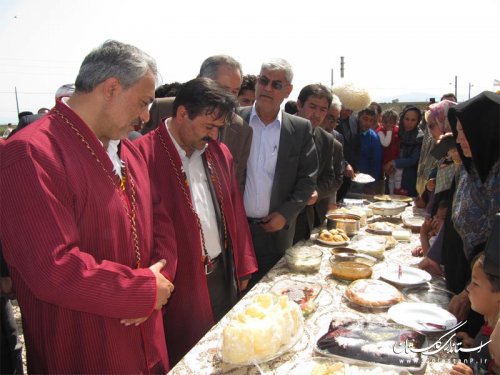 فاز اول طرح هادی روستای سلطانعلی گنبد کاووس به بهره برداری رسید