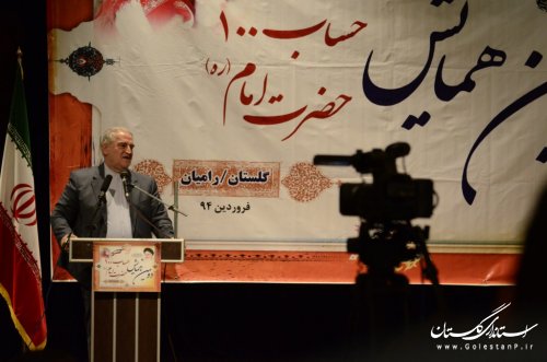 حساب 100 حضرت امام (ره) با فلسفه فقرزدایی بنیانگذاری شده است