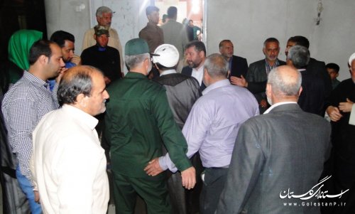 استقبال فرماندار و مسئولین آزادشهر از زائرین عراقی امام رضا (ع) در نگین شهر
