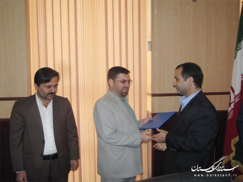 بخشدار جدید بخش مرکزی گنبدکاووس معرفی شد