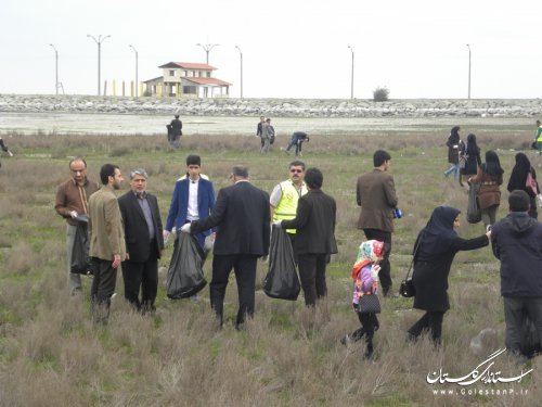 ساحل بندرگز پاکسازی شد