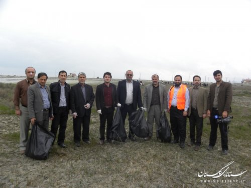 ساحل بندرگز پاکسازی شد