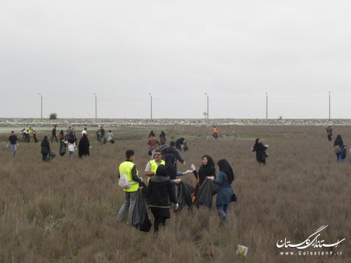 ساحل بندرگز پاکسازی شد