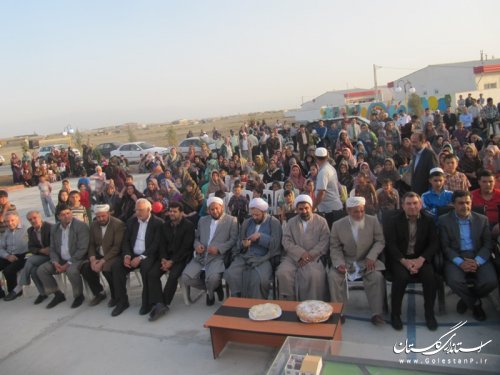 افتتاح پروژه 390 واحدی مسکن مهر گمیشان با حضور معاون بنیاد مسکن کشور