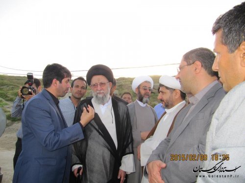 بازدید نماینده ولی فقیه از بقعه متبرکه خالدنبی (ع) کلاله